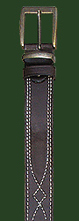 3062. Leather waist belt VIP