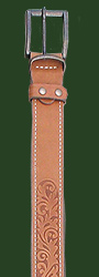 368. Leather waist belt