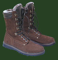 553-1. High boots Pointer nubuk winter