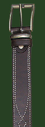 3063. Leather waist belt VIP