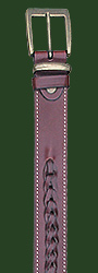 3072. Leather waist belt VIP