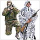 Camouflage suits